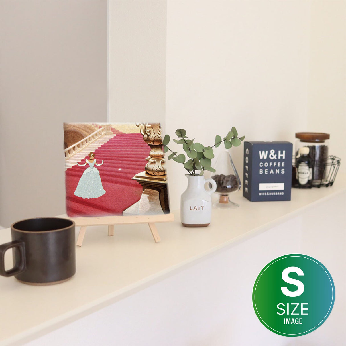 シンデレラのファブリックボード ディズニープリンセス Disney ウォールデコ dsn-0265 - ArtDeli. アートパネル専門店