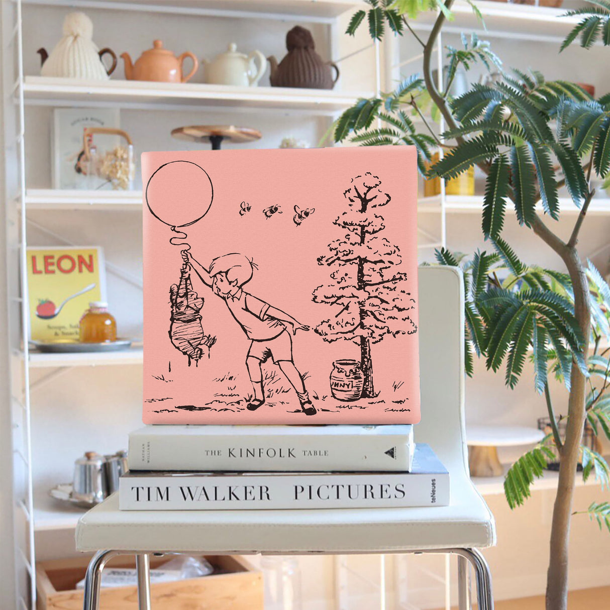 くまのプーさんのファブリックボード ディズニー アート dsn-0271