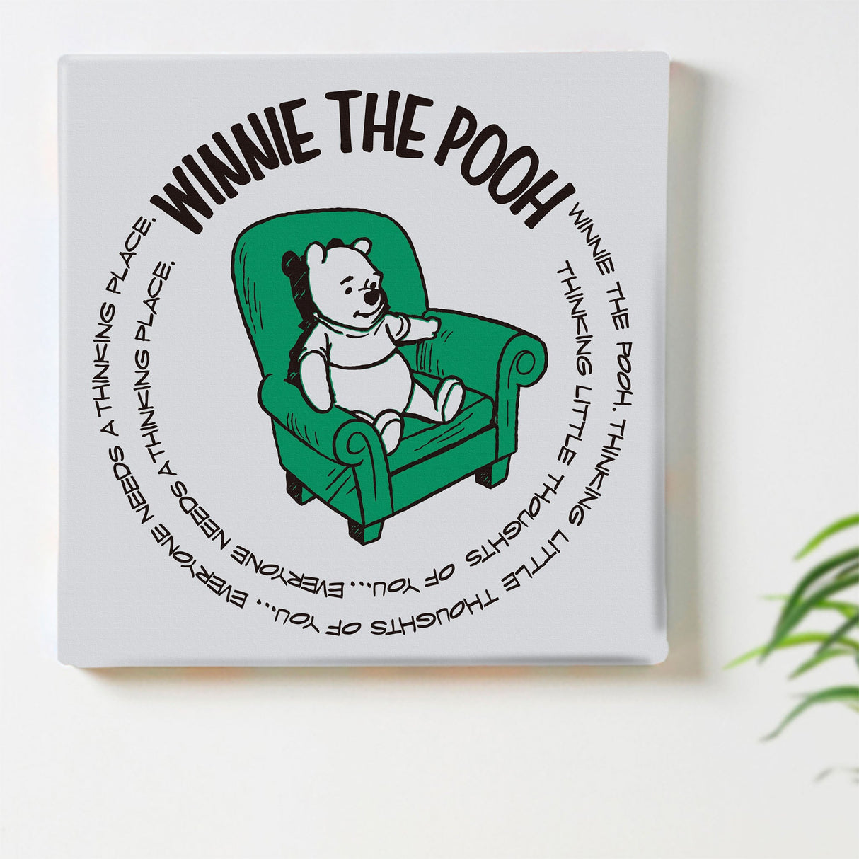 Winnie the Pooh Art Panel Disney Interior dsn-0272