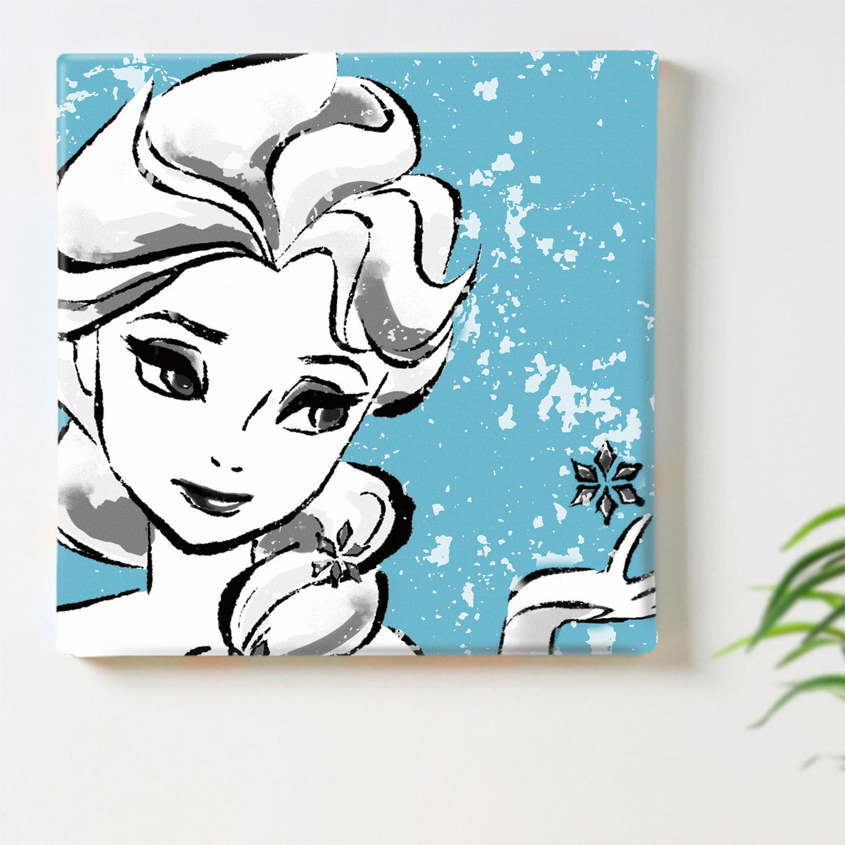Elsa Art Panel Frozen Disney Princess Disney Accessories dsn-0275