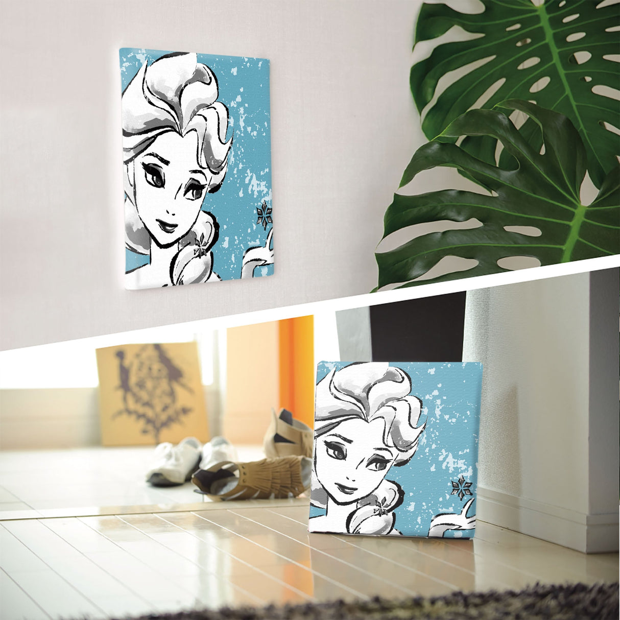Elsa Art Panel Frozen Disney Princess Disney Accessories dsn-0275