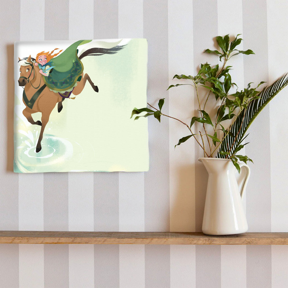 アナと雪の女王のアートパネル ディズニープリンセス ディズニー ウォールデコ dsn-0282