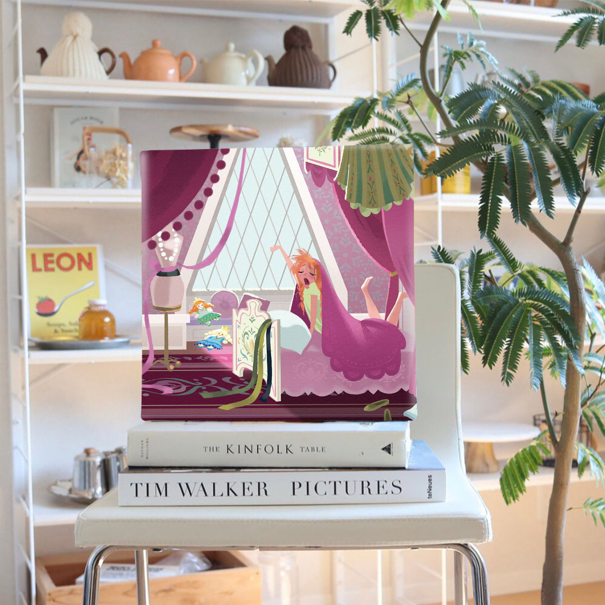 アナと雪の女王のファブリックボード ディズニープリンセス Disney アート dsn-0283