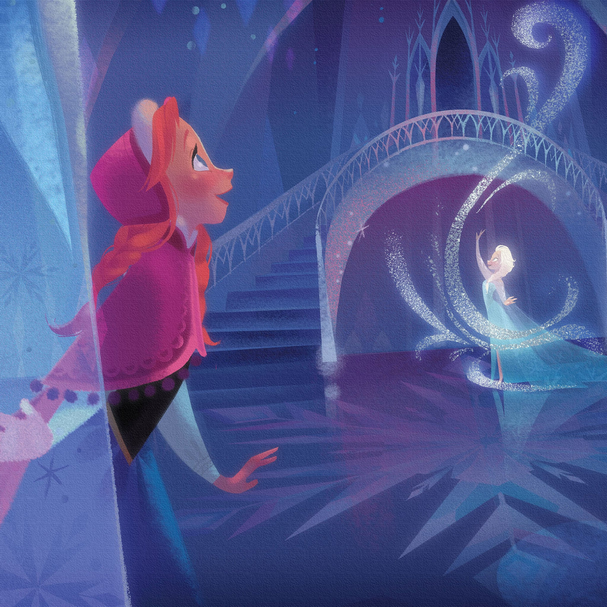 アナと雪の女王のファブリックボード ディズニープリンセス ディズニー インテリア dsn-0285