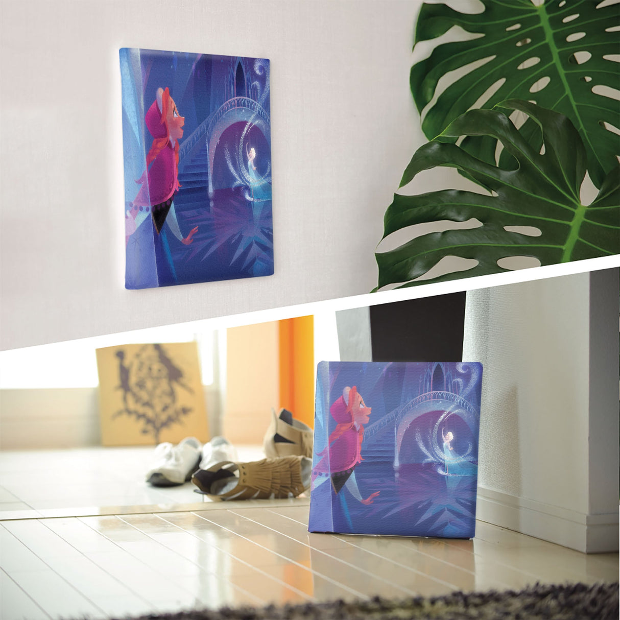 アナと雪の女王のファブリックボード ディズニープリンセス ディズニー インテリア dsn-0285