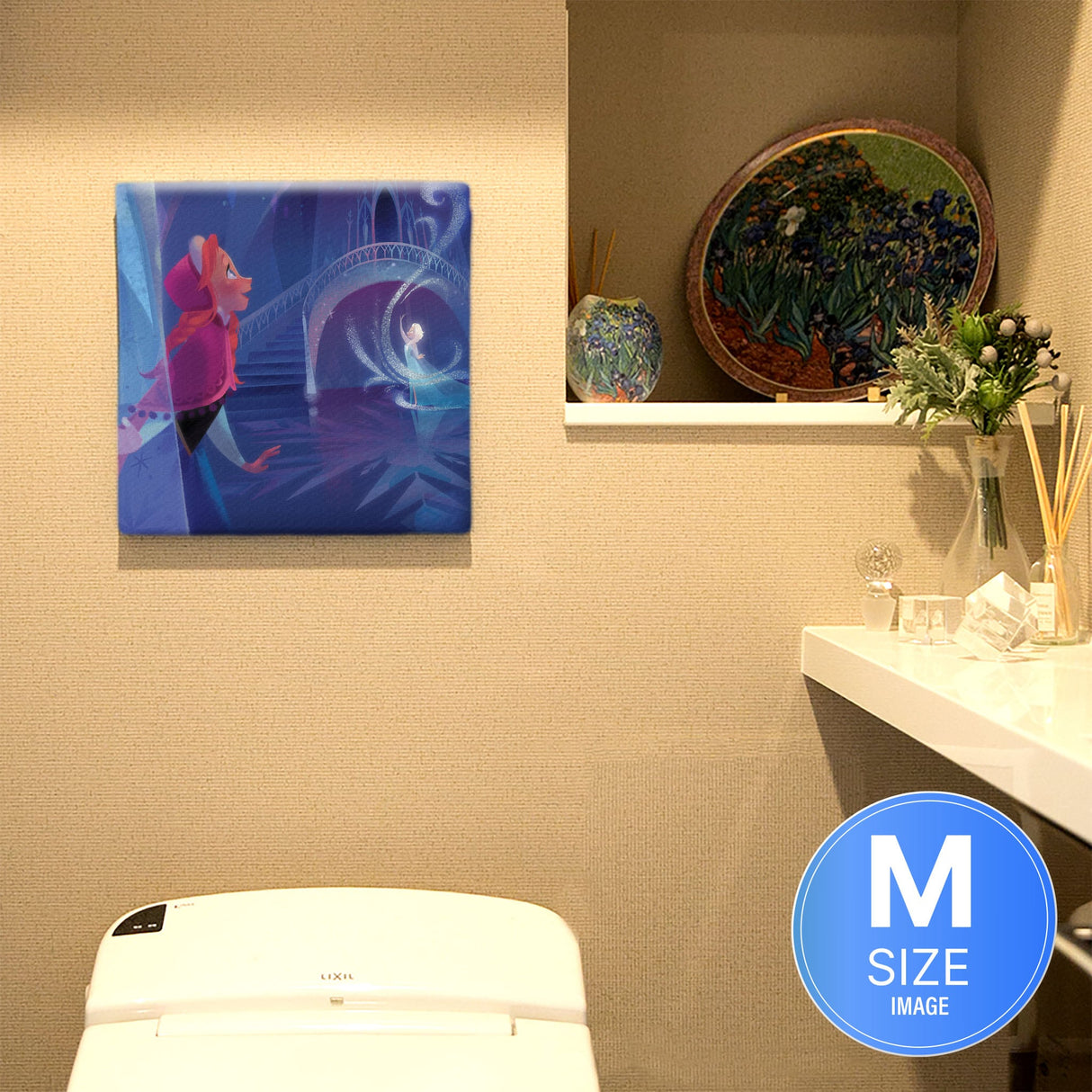 アナと雪の女王のファブリックボード ディズニープリンセス ディズニー インテリア dsn-0285