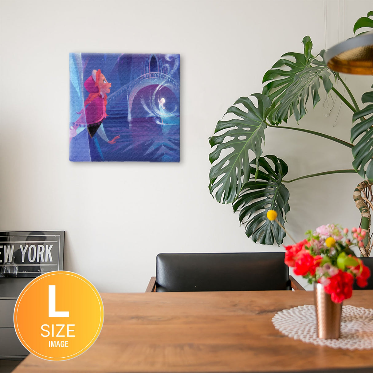 アナと雪の女王のファブリックボード ディズニープリンセス ディズニー インテリア dsn-0285