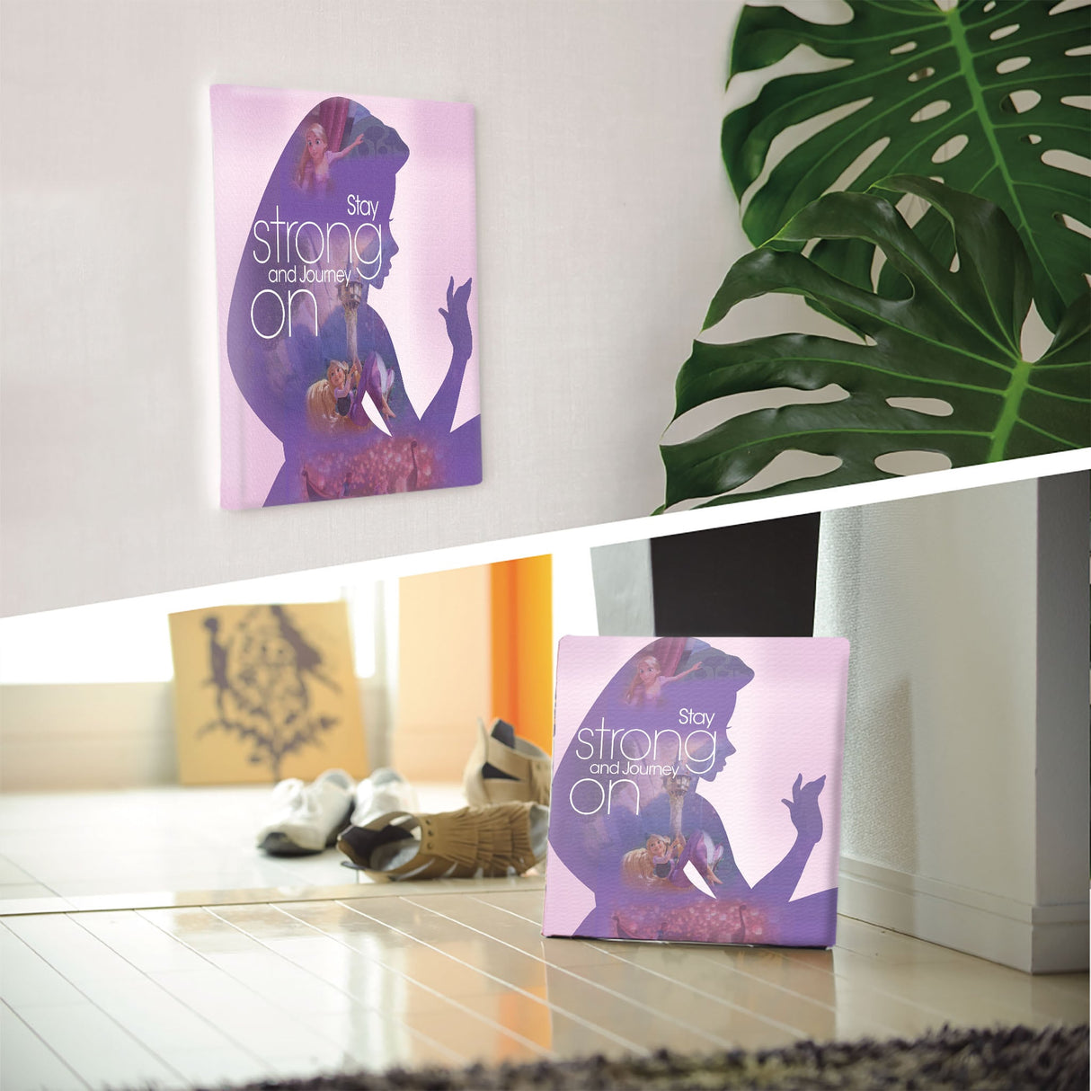 Rapunzel fabric panel Tangled interior goods Disney dsn-0292