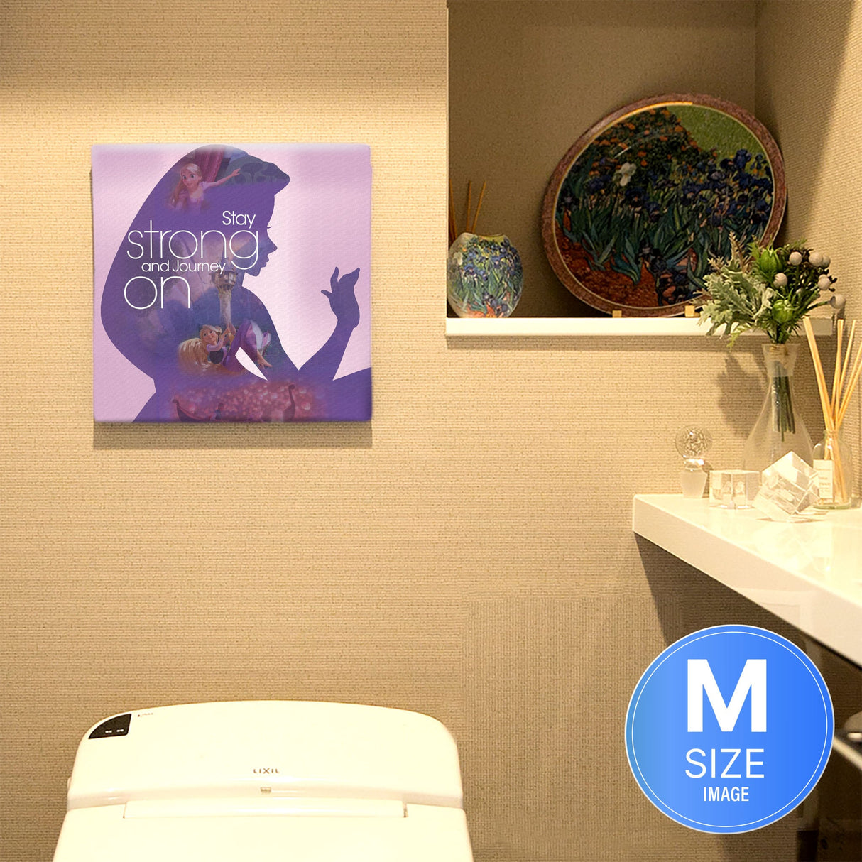 Rapunzel fabric panel Tangled interior goods Disney dsn-0292