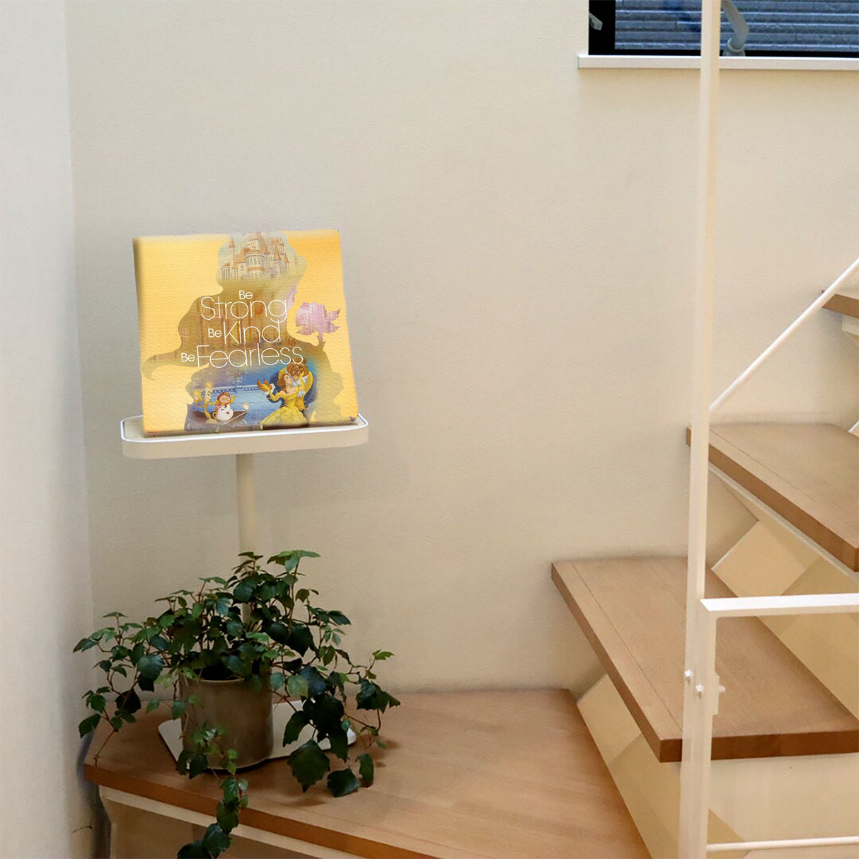 ベルの壁掛けインテリア 美女と野獣 アート パネル ディズニーdsn-0294