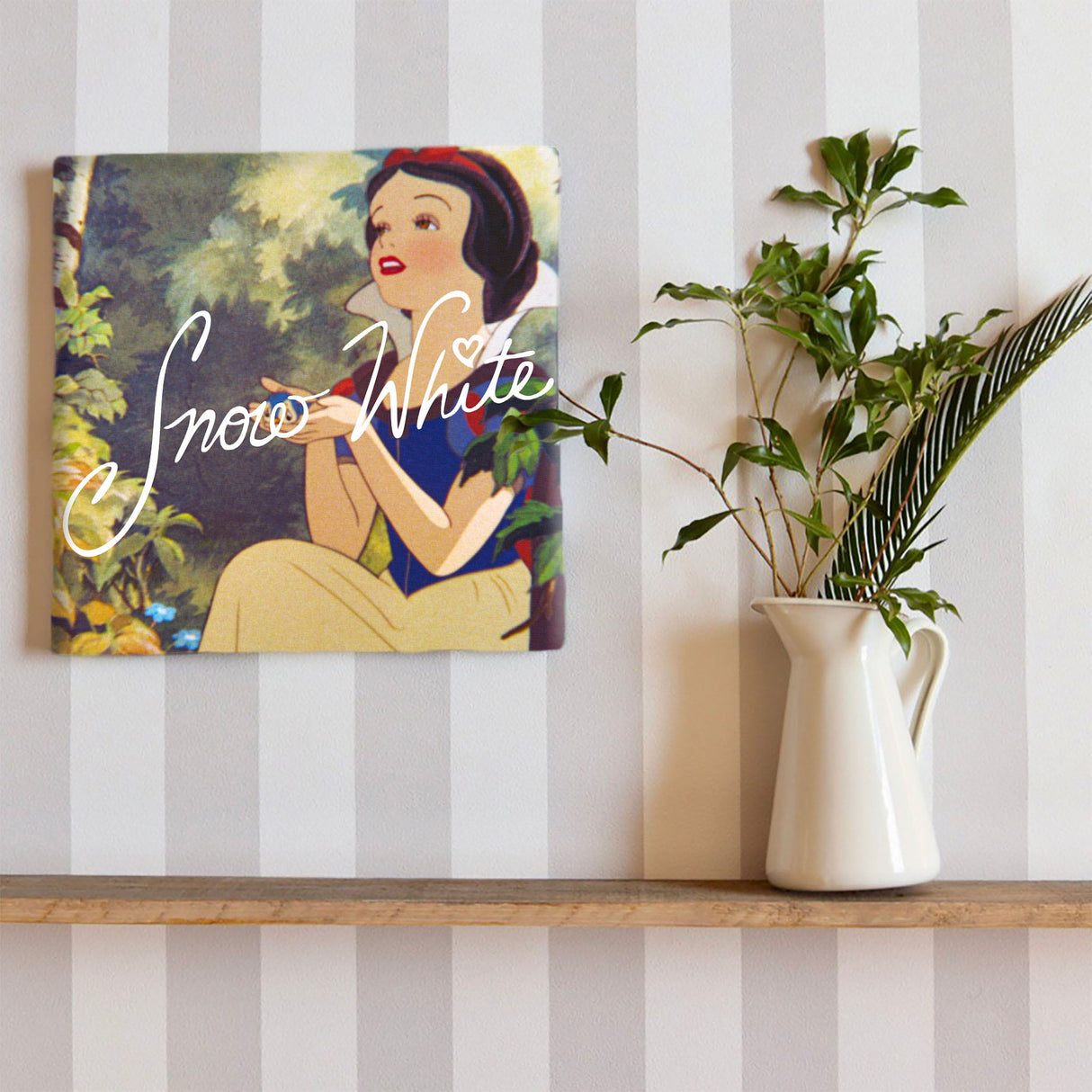 白雪姫のアートパネル スノーホワイト ファブリック ボード ディズニーdsn-0299