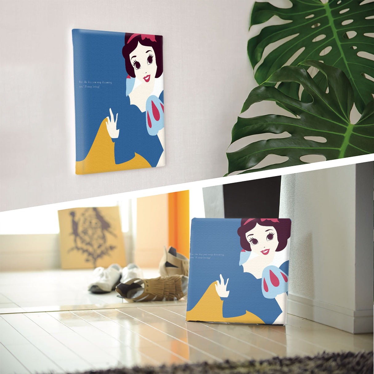 Snow White Art Panel Snow White Fabric Board Disney dsn-0307