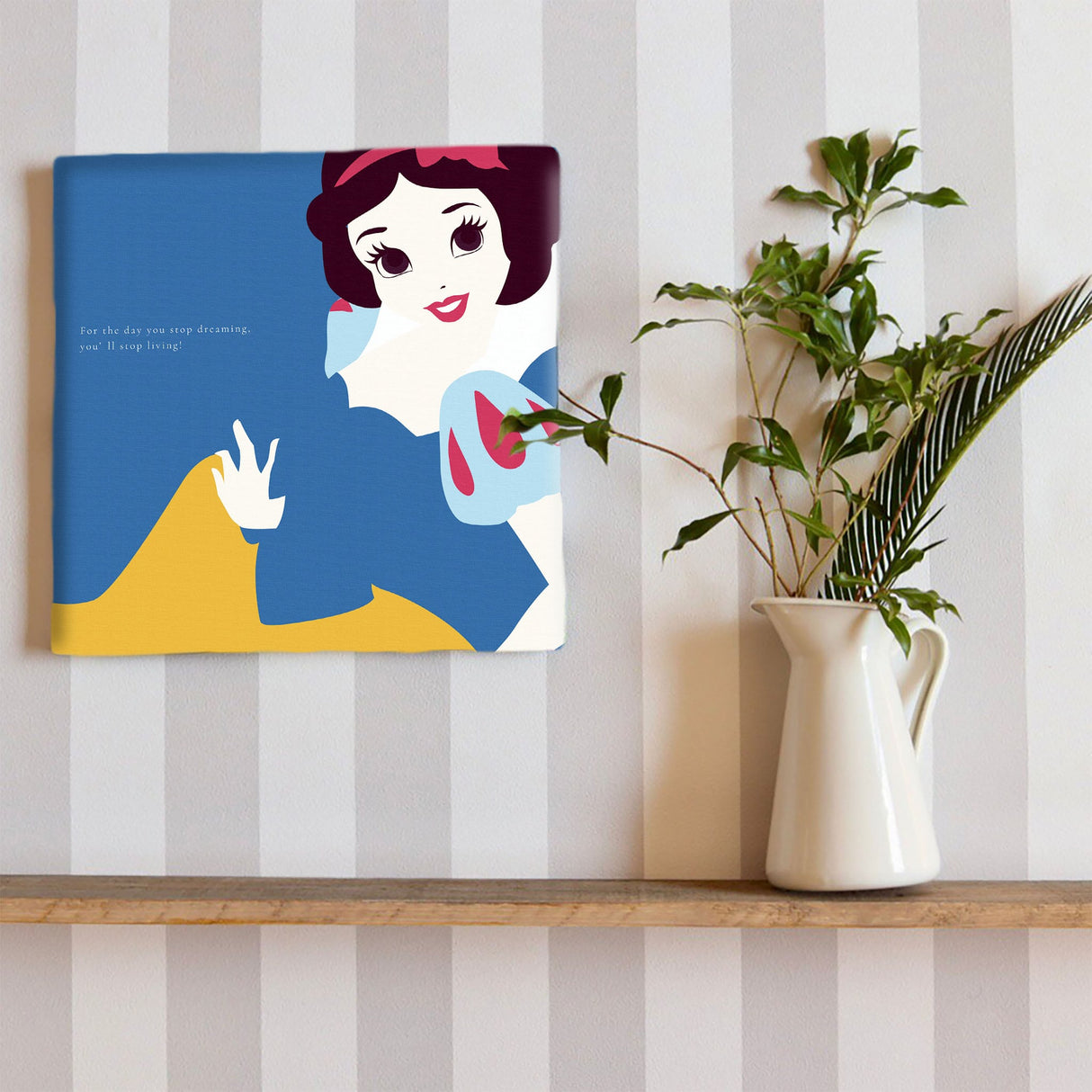 Snow White Art Panel Snow White Fabric Board Disney dsn-0307