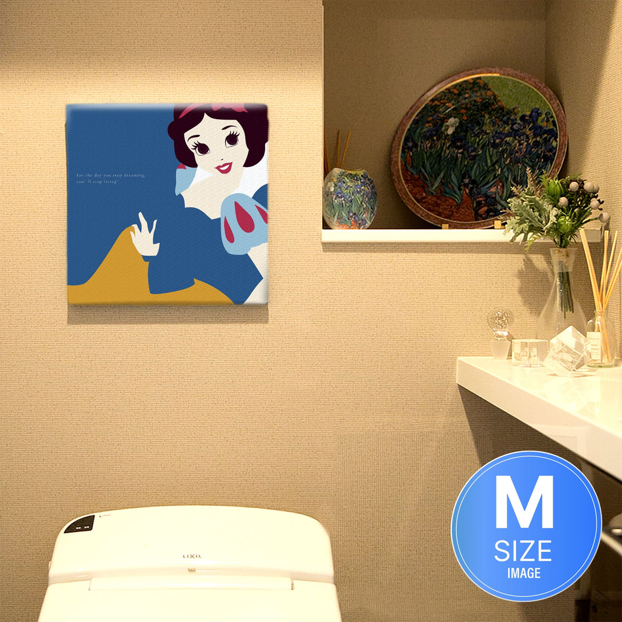 Snow White Art Panel Snow White Fabric Board Disney dsn-0307