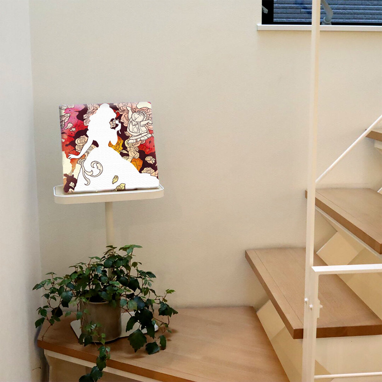 ベルのアートパネル インテリア 雑貨 アート ディズニープリンセス 美女と野獣 dsny-1710-12