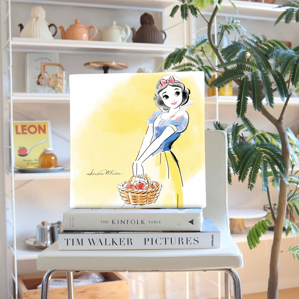 白雪姫のファブリックボード インテリア雑貨 アートパネル キャンバス ディズニー プリンセス dsny-1901-012