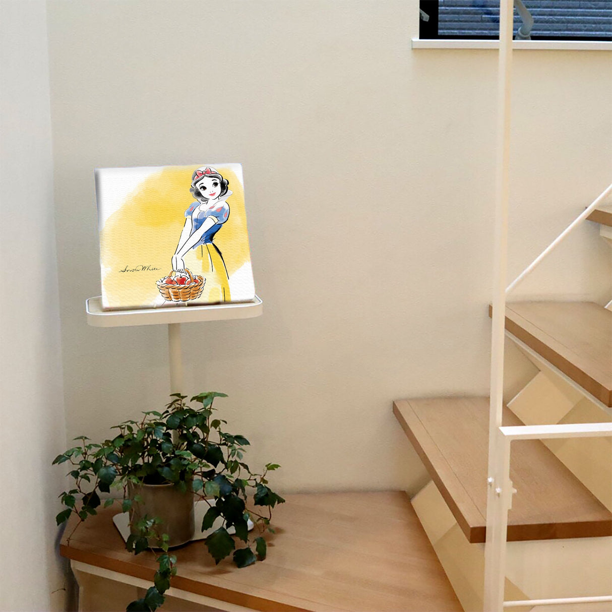 白雪姫のファブリックボード インテリア雑貨 アートパネル キャンバス ディズニー プリンセス dsny-1901-012