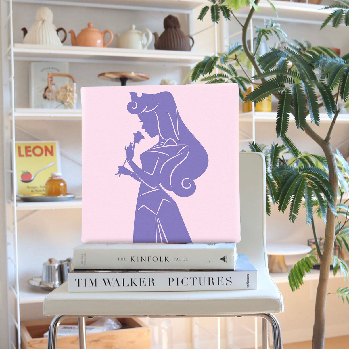 オーロラ姫のファブリックボード インテリア雑貨 アートパネル キャンバス ディズニープリンセス 眠れる森の美女 dsny-2011-10