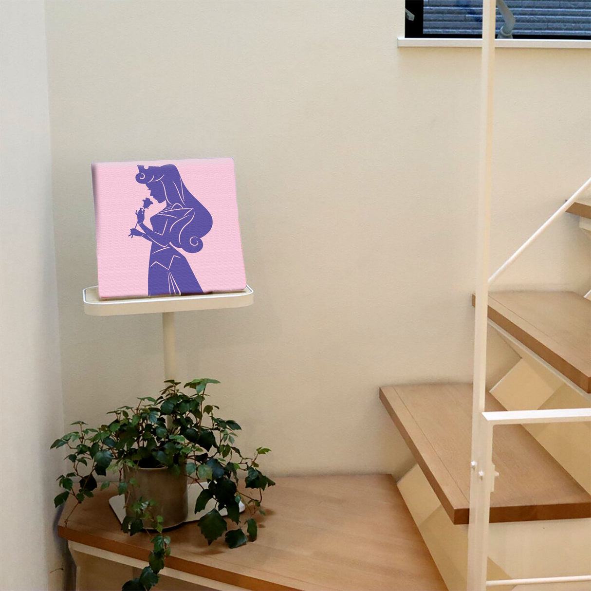 オーロラ姫のファブリックボード インテリア雑貨 アートパネル キャンバス ディズニープリンセス 眠れる森の美女 dsny-2011-10