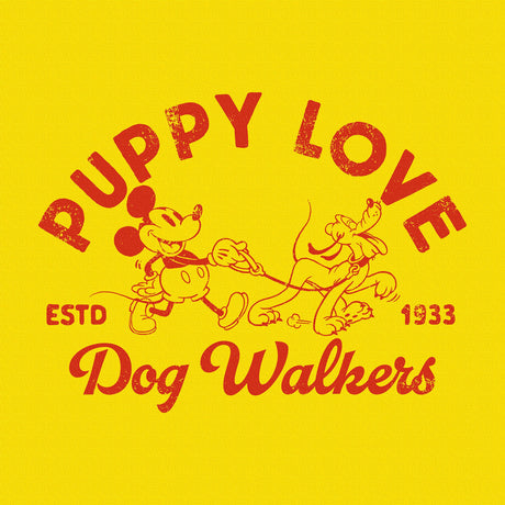 ミッキーマウスの壁掛けアートセット インテリア雑貨 アートパネル キャンバス レトロ イエロー dsny-2012-07