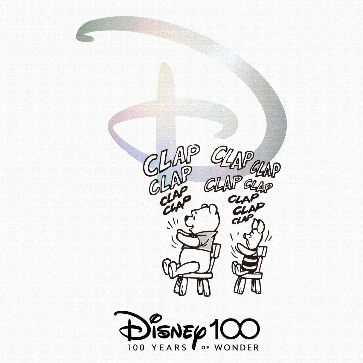 Winnie the Pooh fabric panel interior goods art panel canvas Disney 100th anniversary goods dsny-2303-02