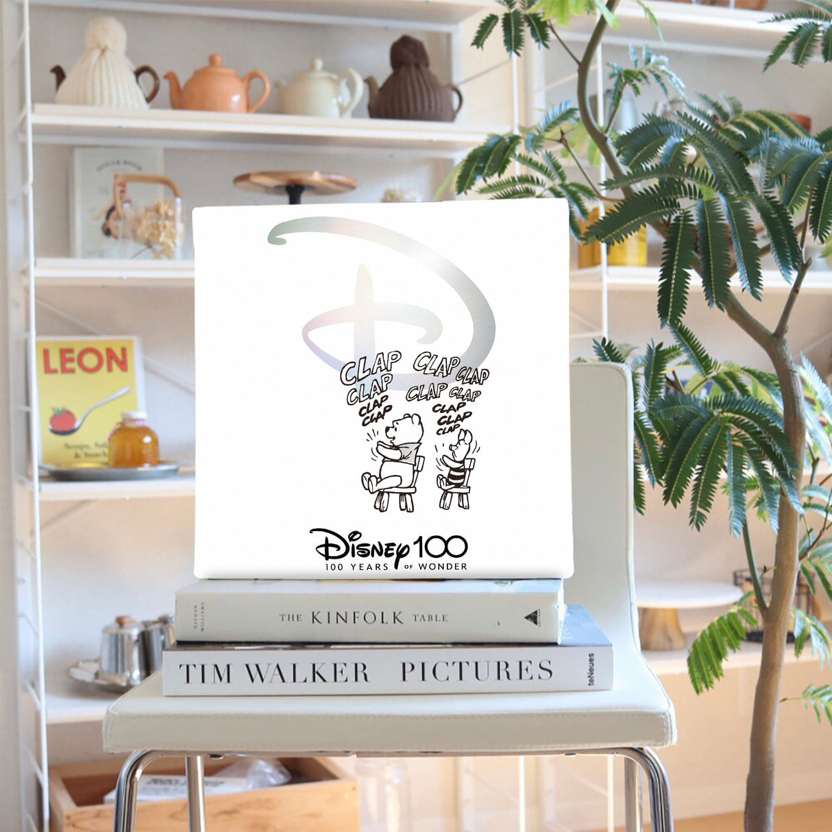 くまのプーさんのファブリックパネル インテリア雑貨 アートパネル キャンバス ディズニー 100周年記念グッズ dsny-2303-02