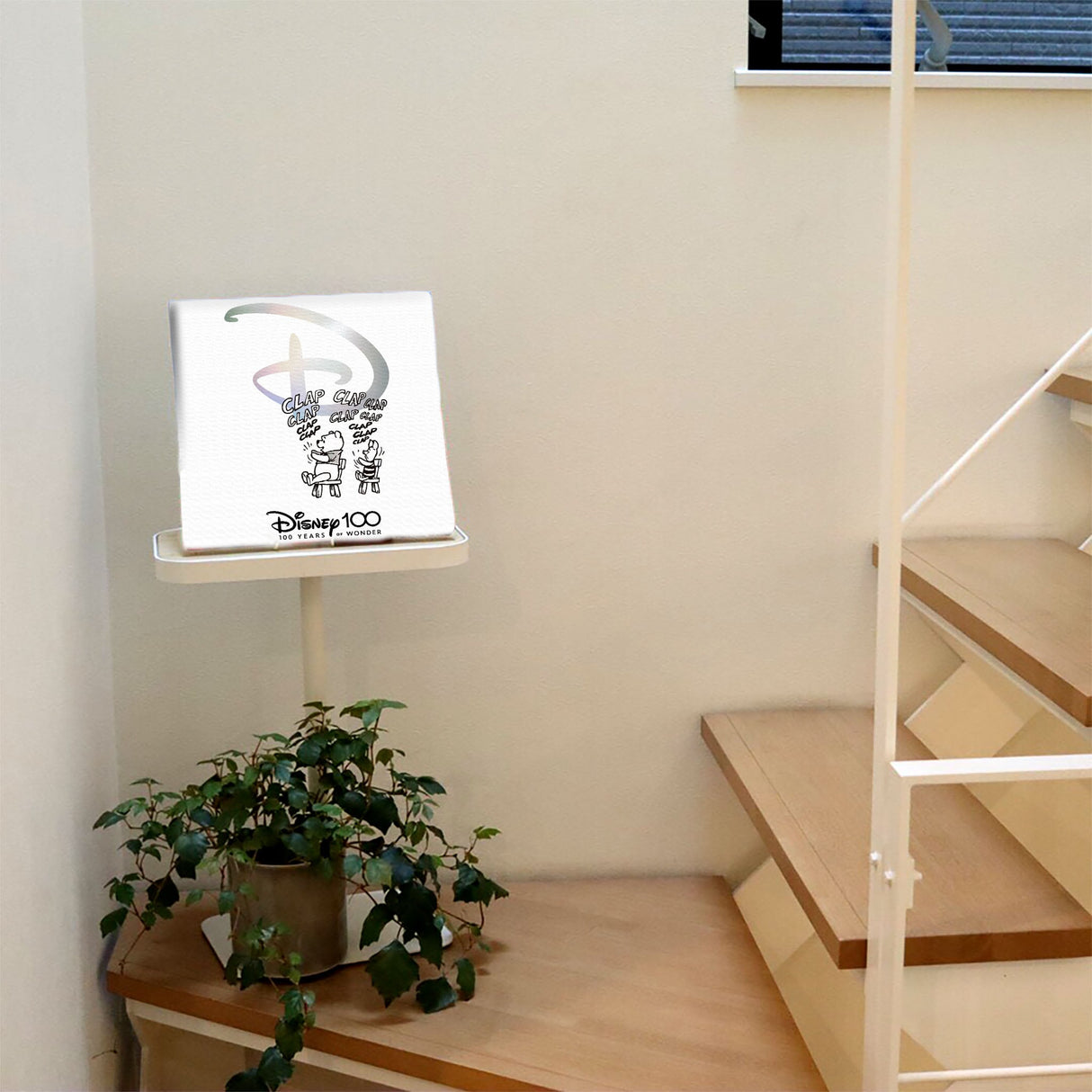 Winnie the Pooh fabric panel interior goods art panel canvas Disney 100th anniversary goods dsny-2303-02