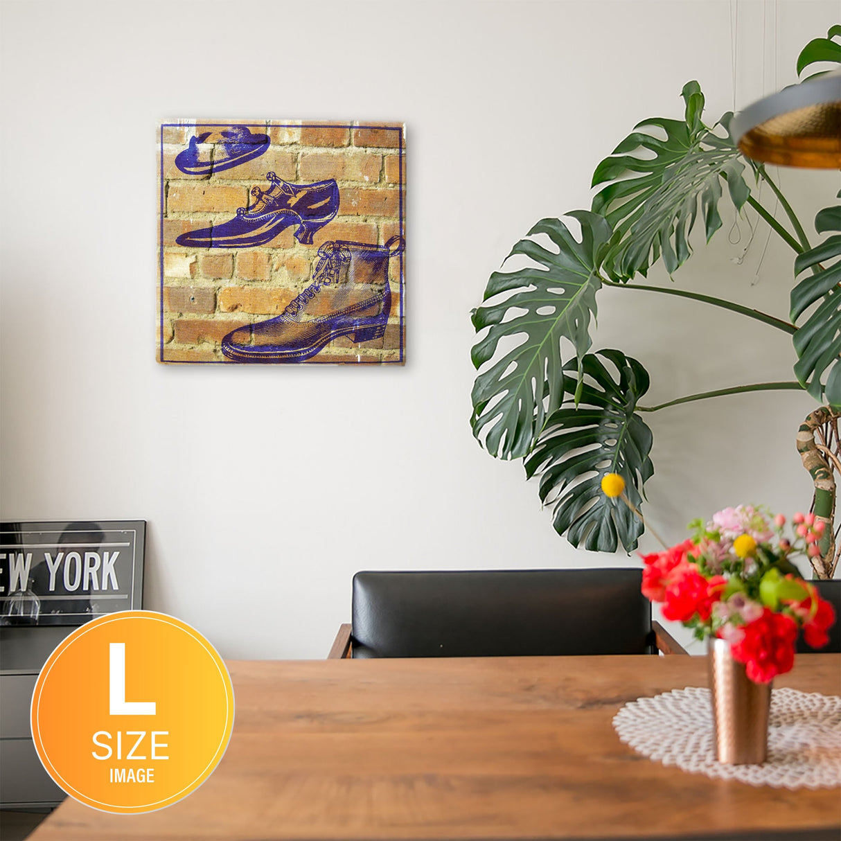 ファッションモチーフのインテリア小物 一人暮らし インテリア edi-0004 - ArtDeli. アートパネル専門店