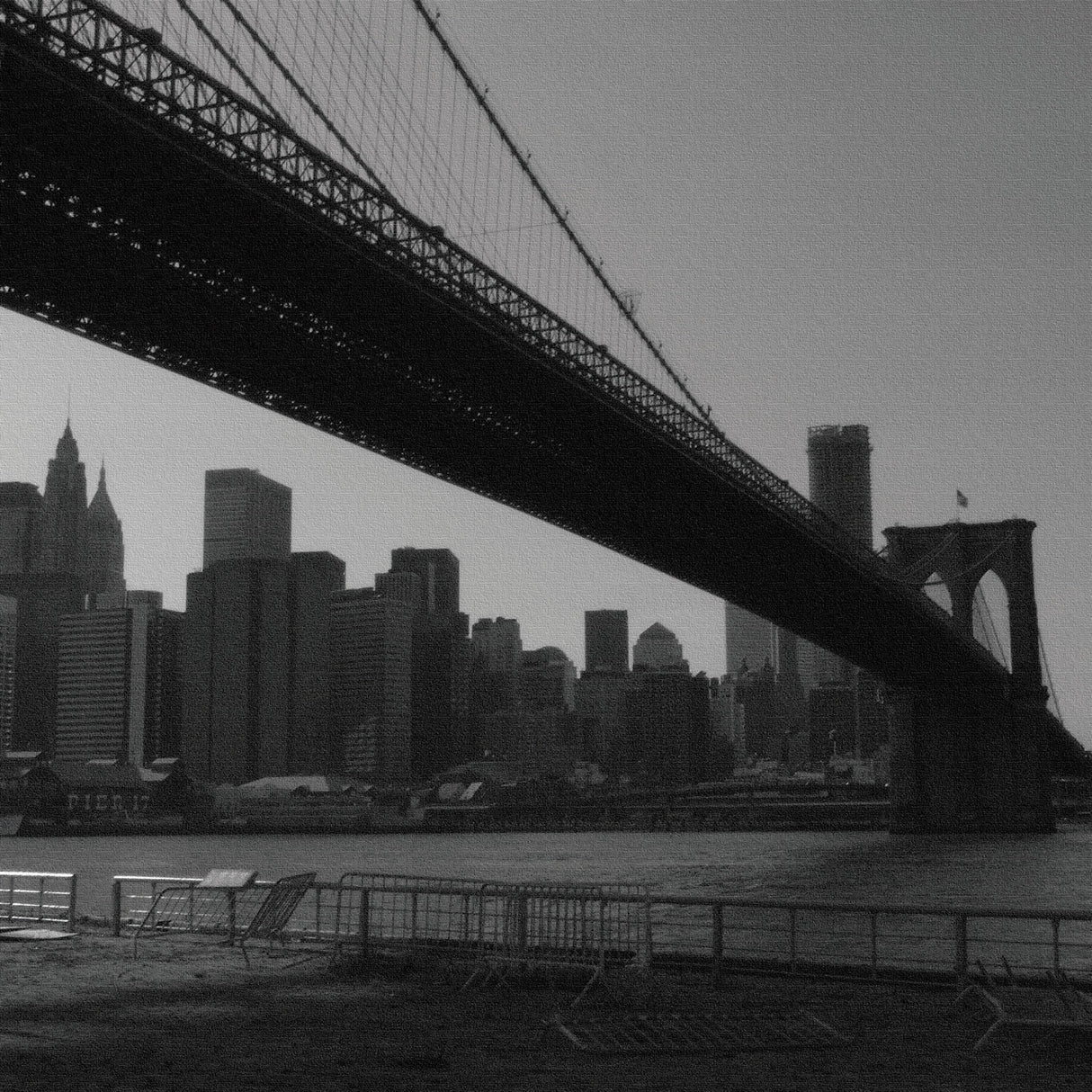 ブルックリンブリッジ 写真 壁掛け edi-0009 - ArtDeli. アートパネル専門店