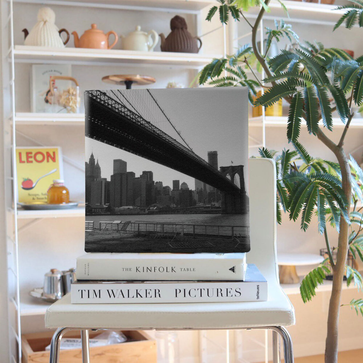 ブルックリンブリッジ 写真 壁掛け edi-0009 - ArtDeli. アートパネル専門店