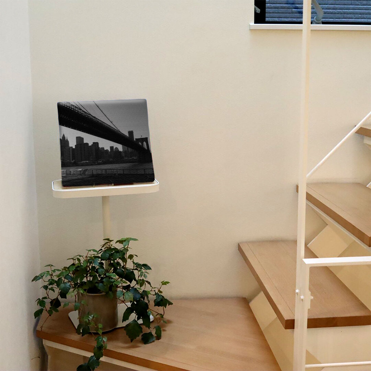 ブルックリンブリッジ 写真 壁掛け edi-0009 - ArtDeli. アートパネル専門店