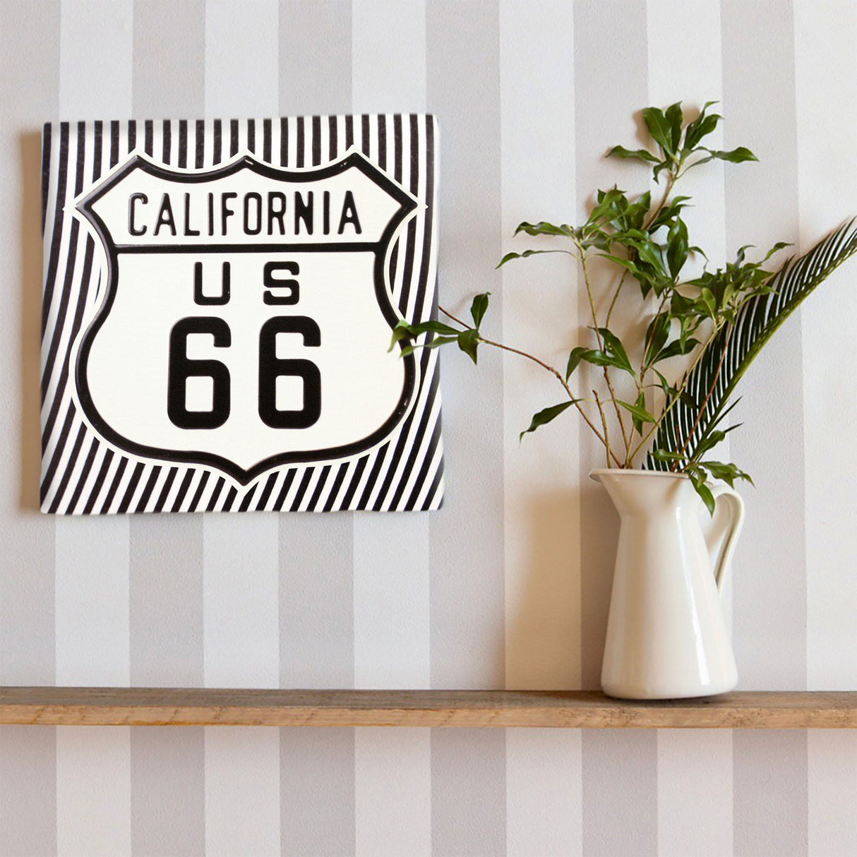 ルート66 壁掛け アート edi-0012 - ArtDeli. アートパネル専門店