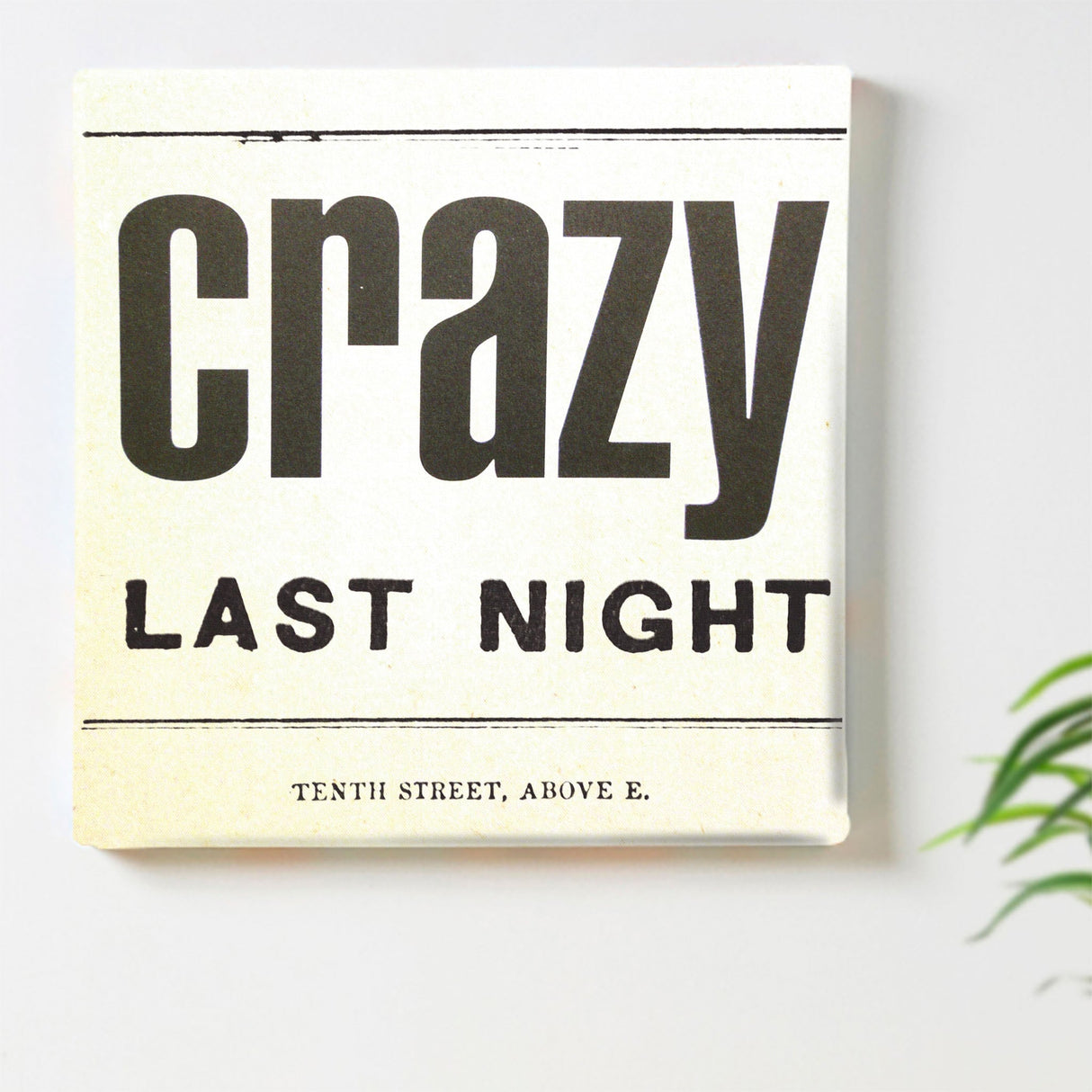 タイポグラフのインテリア小物 一人暮らし インテリア edi-0013 - ArtDeli. アートパネル専門店