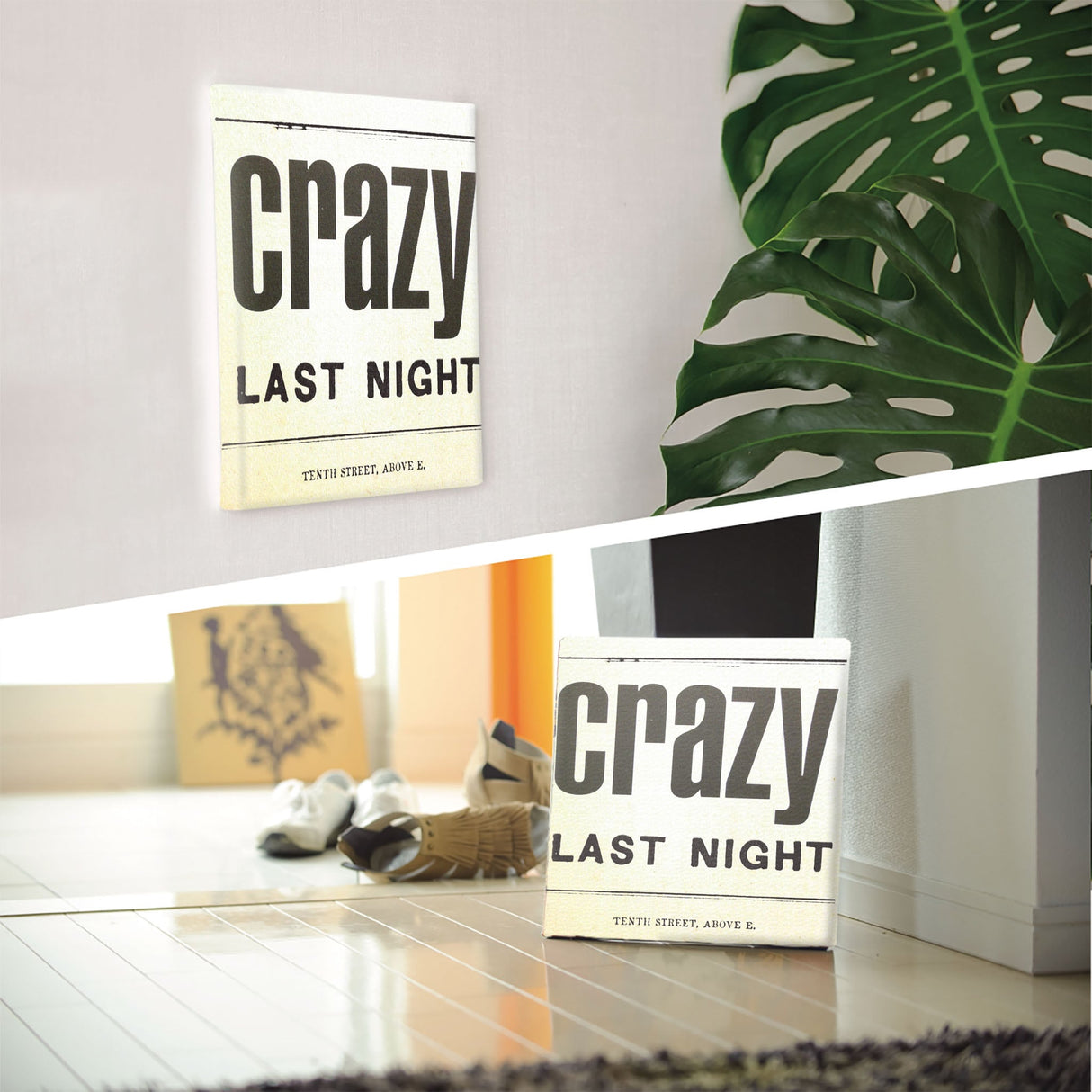 タイポグラフのインテリア小物 一人暮らし インテリア edi-0013 - ArtDeli. アートパネル専門店