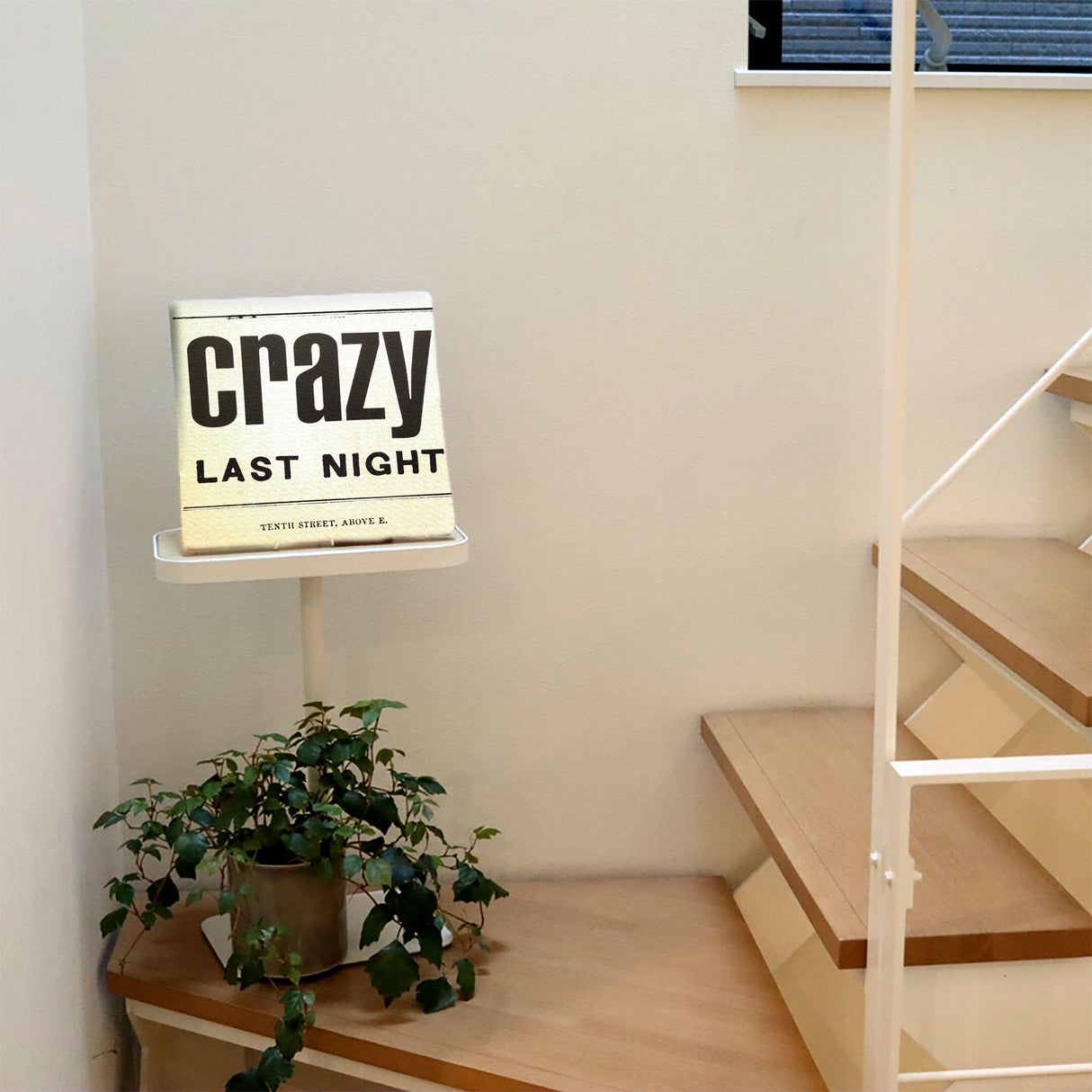 タイポグラフのインテリア小物 一人暮らし インテリア edi-0013 - ArtDeli. アートパネル専門店