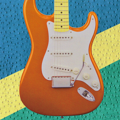 ギターモチーフのインテリア小物 写真 アート edi-0017 - ArtDeli. アートパネル専門店