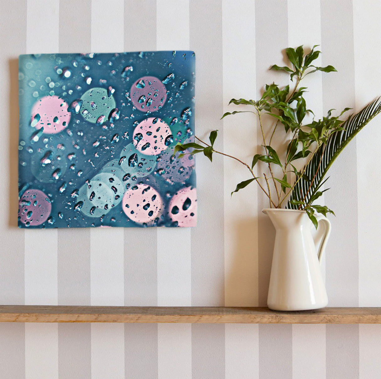 秦義之のファブリックパネル|しずく 写真 アート hat-0002 - ArtDeli. アートパネル専門店