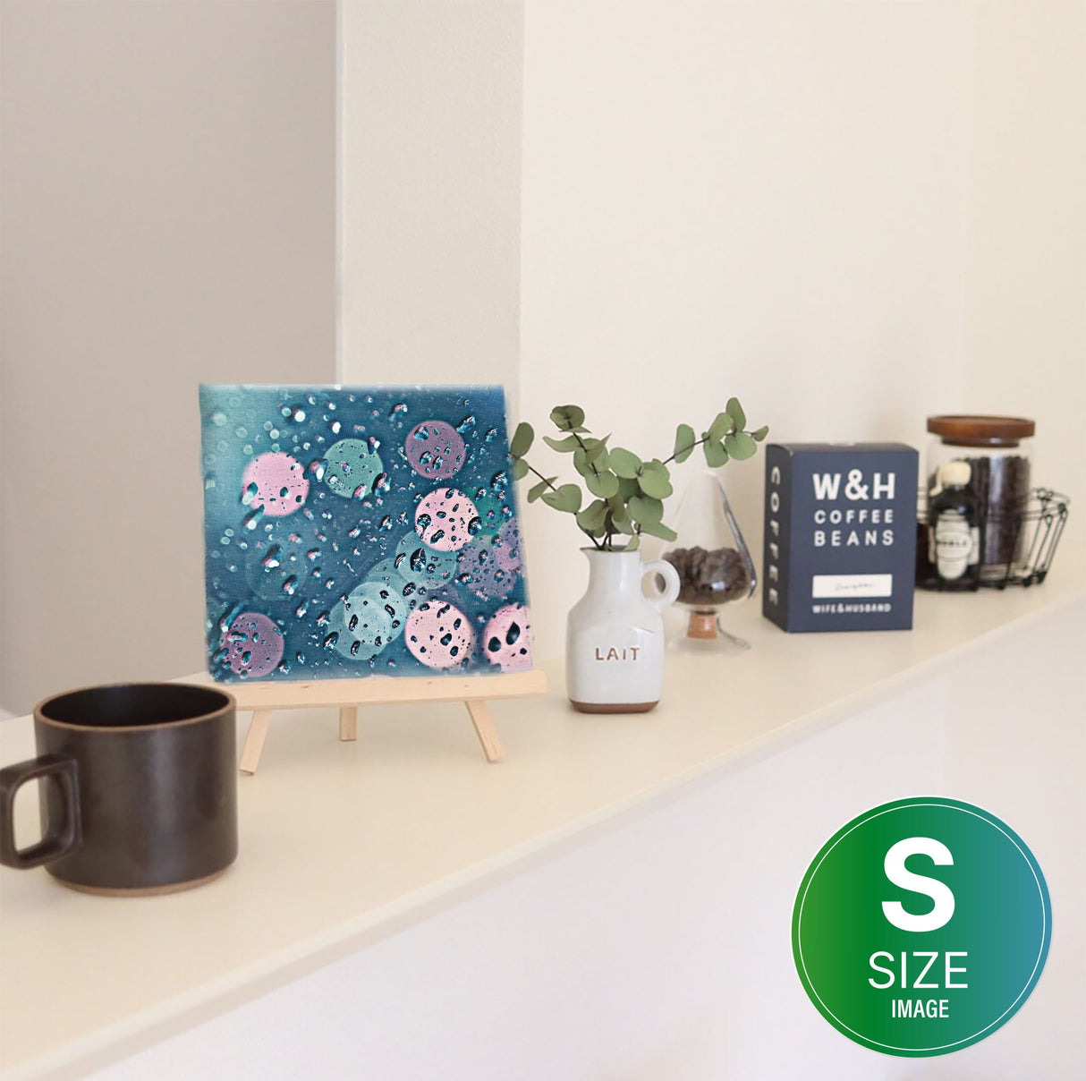 秦義之のファブリックパネル|しずく 写真 アート hat-0002 - ArtDeli. アートパネル専門店