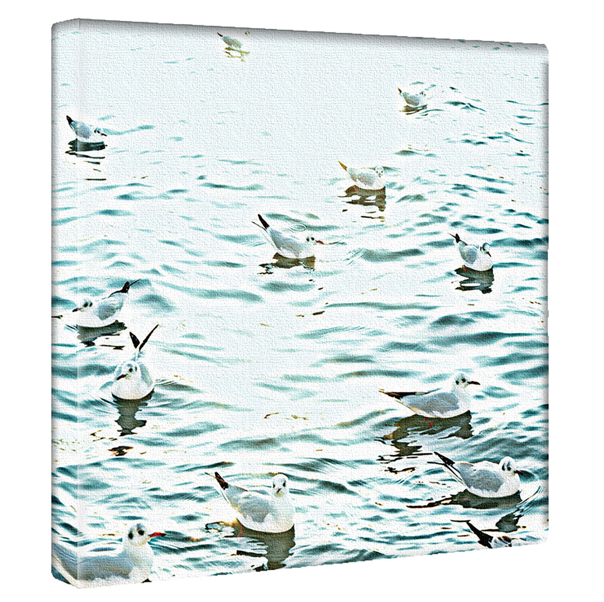 秦義之のファブリックパネル|水面 写真 壁掛け hat-0003 - ArtDeli. アートパネル専門店