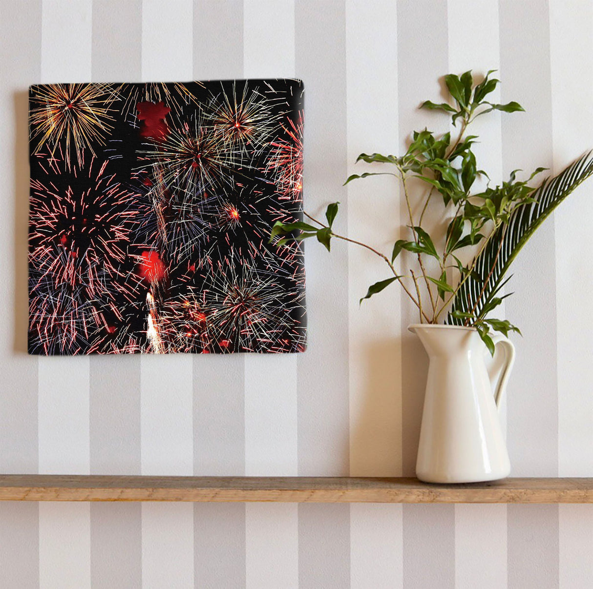 秦義之のファブリックパネル|花火 一人暮らし インテリア hat-0007 - ArtDeli. アートパネル専門店