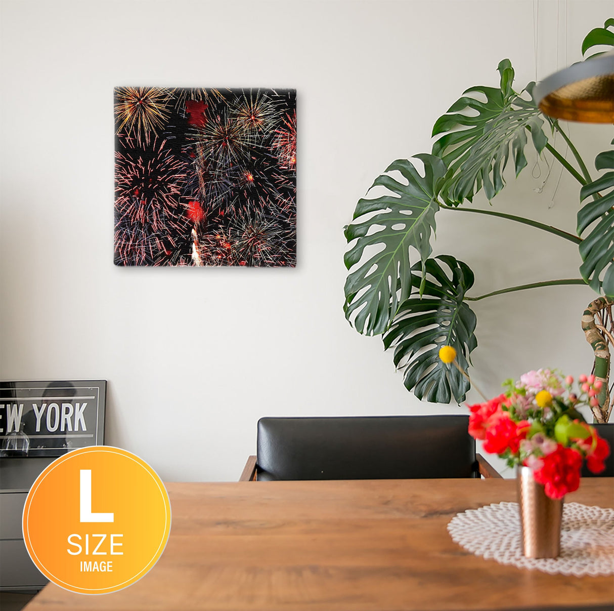 秦義之のファブリックパネル|花火 一人暮らし インテリア hat-0007 - ArtDeli. アートパネル専門店