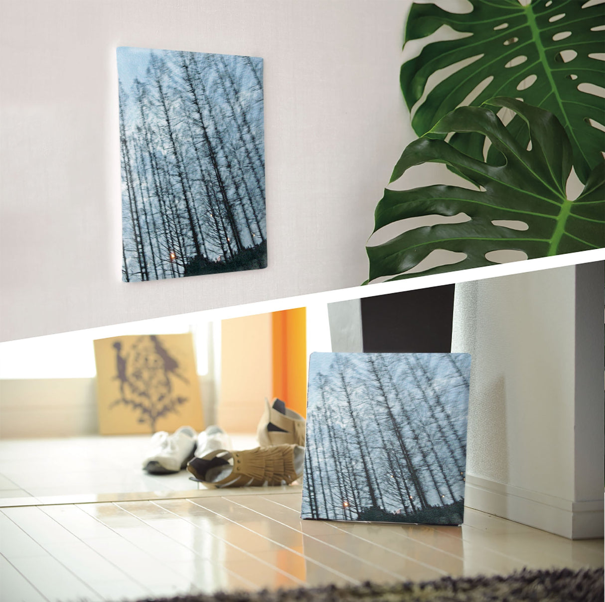 秦義之のファブリックパネル|森 ポスター アート hat-0009 - ArtDeli. アートパネル専門店