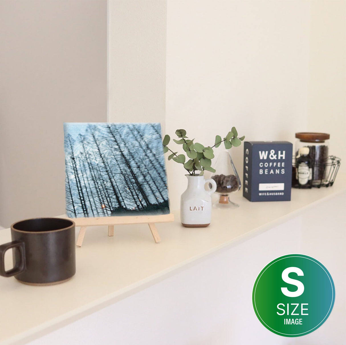 秦義之のファブリックパネル|森 ポスター アート hat-0009 - ArtDeli. アートパネル専門店