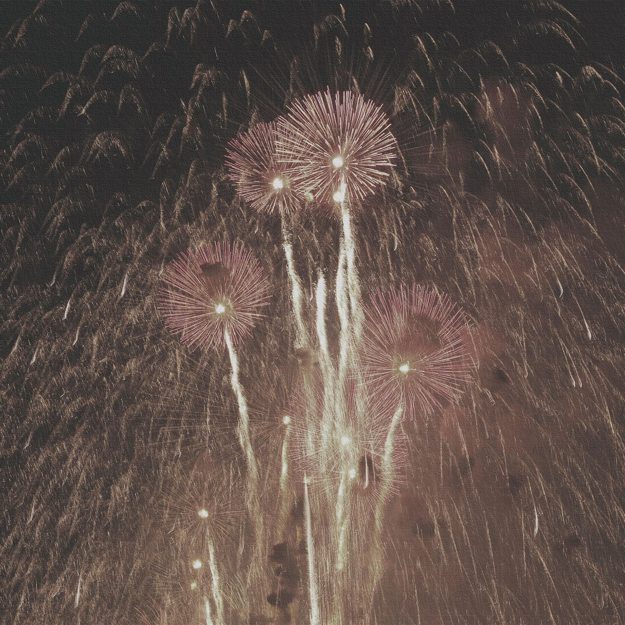 秦義之のファブリックパネル|花火 インテリア アート hat-0010 - ArtDeli. アートパネル専門店