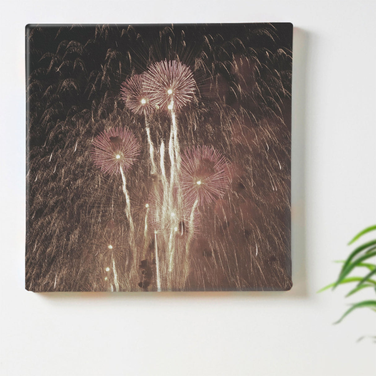 秦義之のファブリックパネル|花火 インテリア アート hat-0010 - ArtDeli. アートパネル専門店