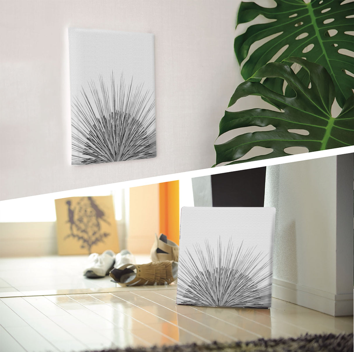 秦義之のファブリックパネル 写真 壁掛け hat-0013 - ArtDeli. アートパネル専門店