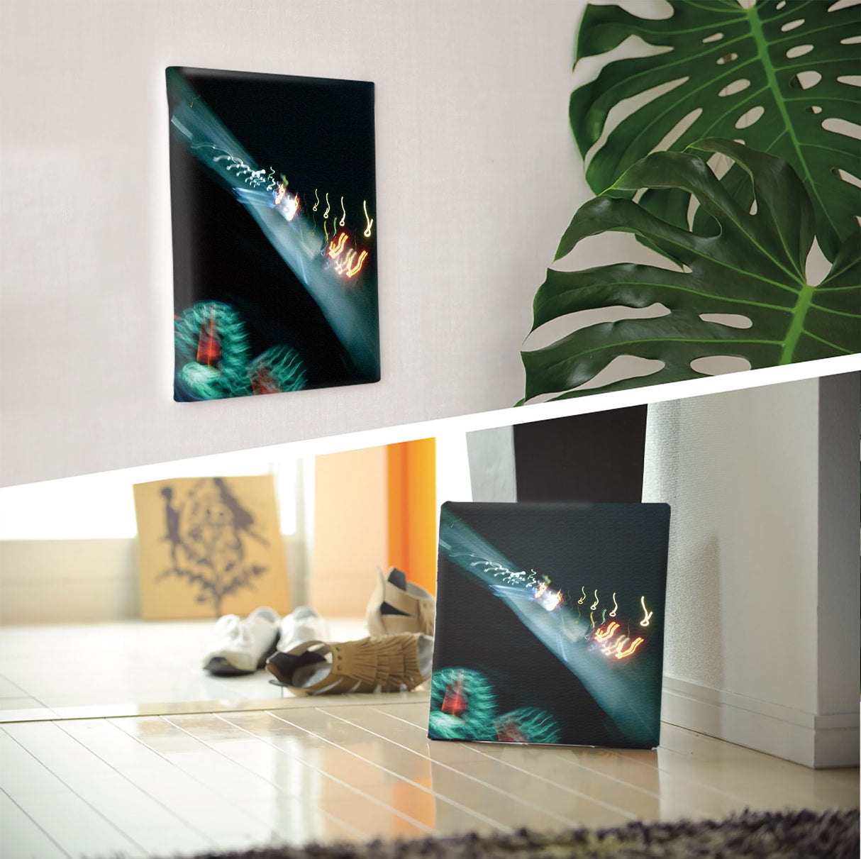 秦義之のファブリックパネル アート 雑貨 hat-0016 - ArtDeli. アートパネル専門店