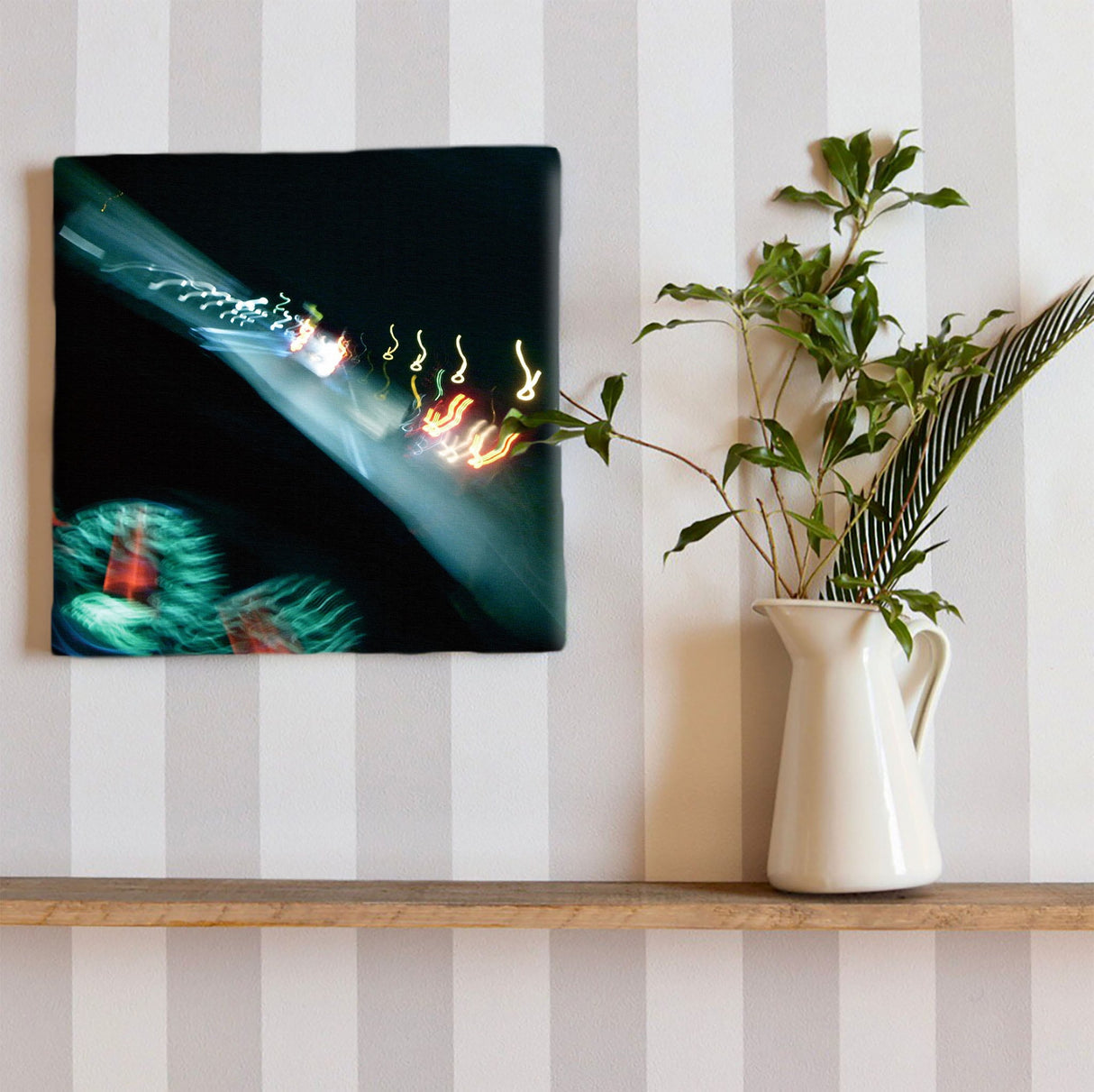 秦義之のファブリックパネル アート 雑貨 hat-0016 - ArtDeli. アートパネル専門店