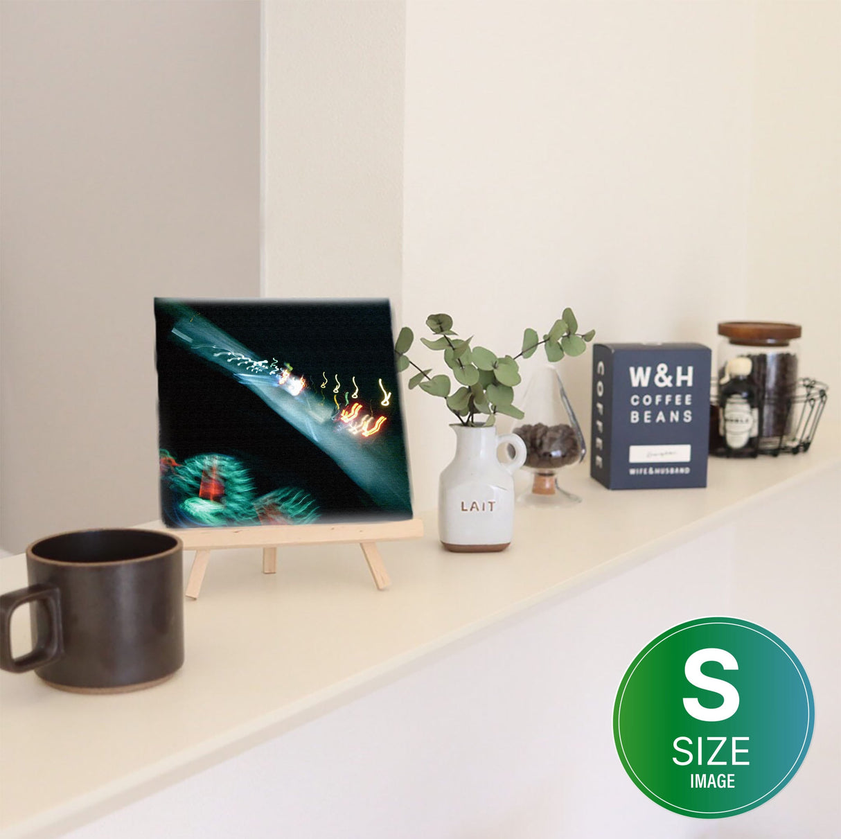 秦義之のファブリックパネル アート 雑貨 hat-0016 - ArtDeli. アートパネル専門店