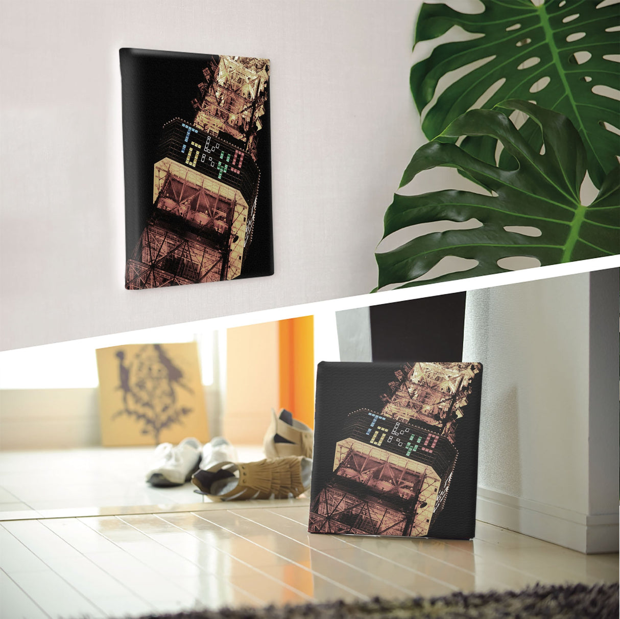 秦義之のファブリックパネル 一人暮らし インテリア hat-0018 - ArtDeli. アートパネル専門店